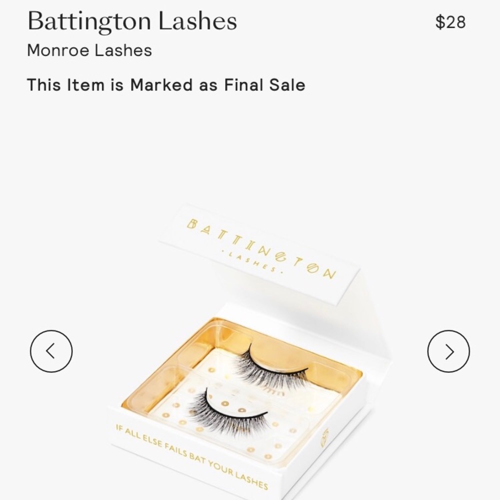 Monroe 3D silk lashes with glue
